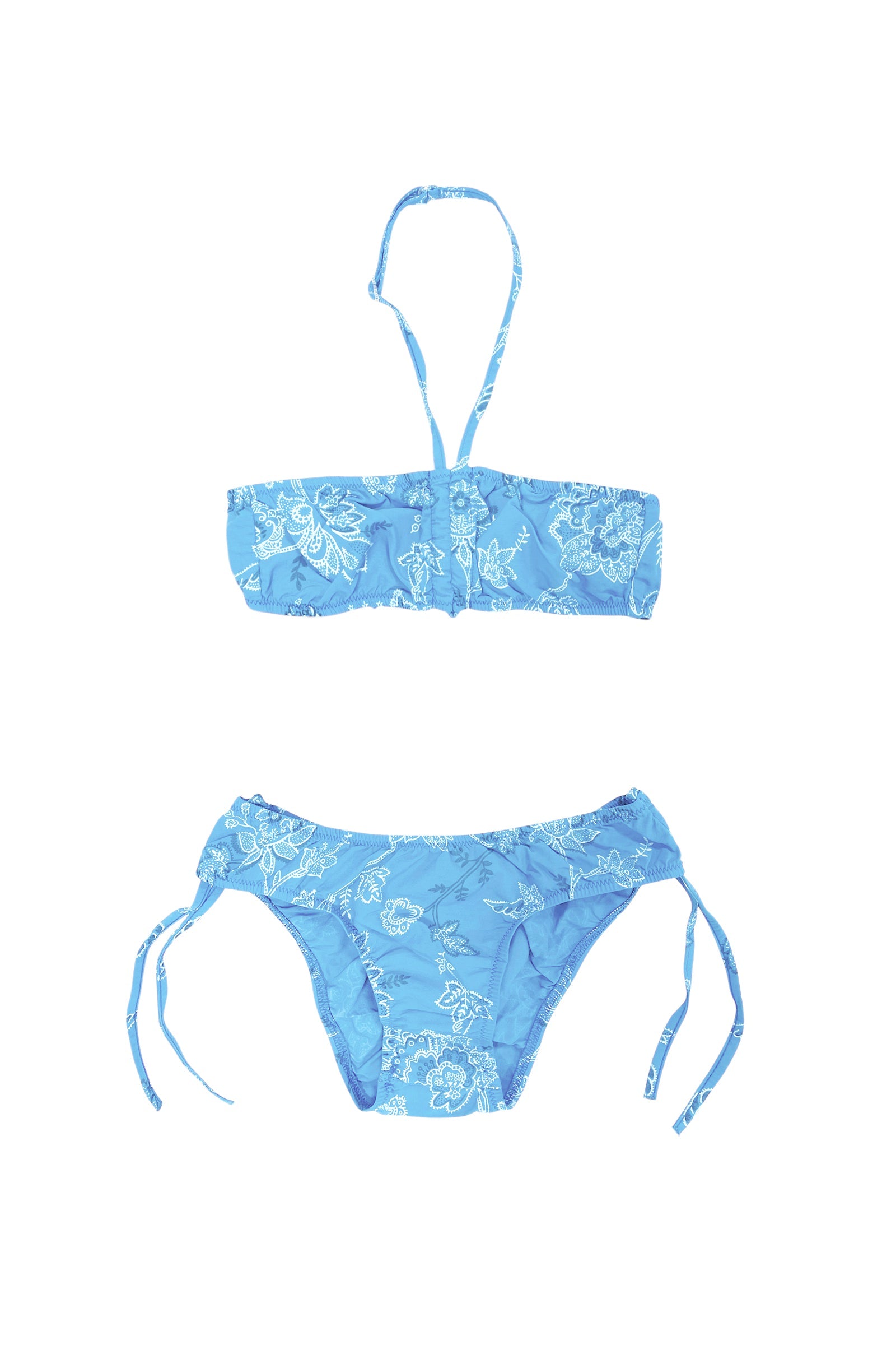 Maillot de bain fille 2 pièces - Marathi - Ciel