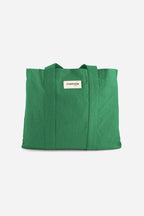 Marcel Le Cabas Xs - Coton Recyclé Vert Palmier