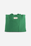 Marcel Le Cabas Xs - Coton Recyclé Vert Palmier