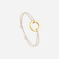 Bracelet Marche - Beige & Blanc
