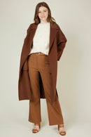 MANTEAU COGNAC - Andy & Lucy