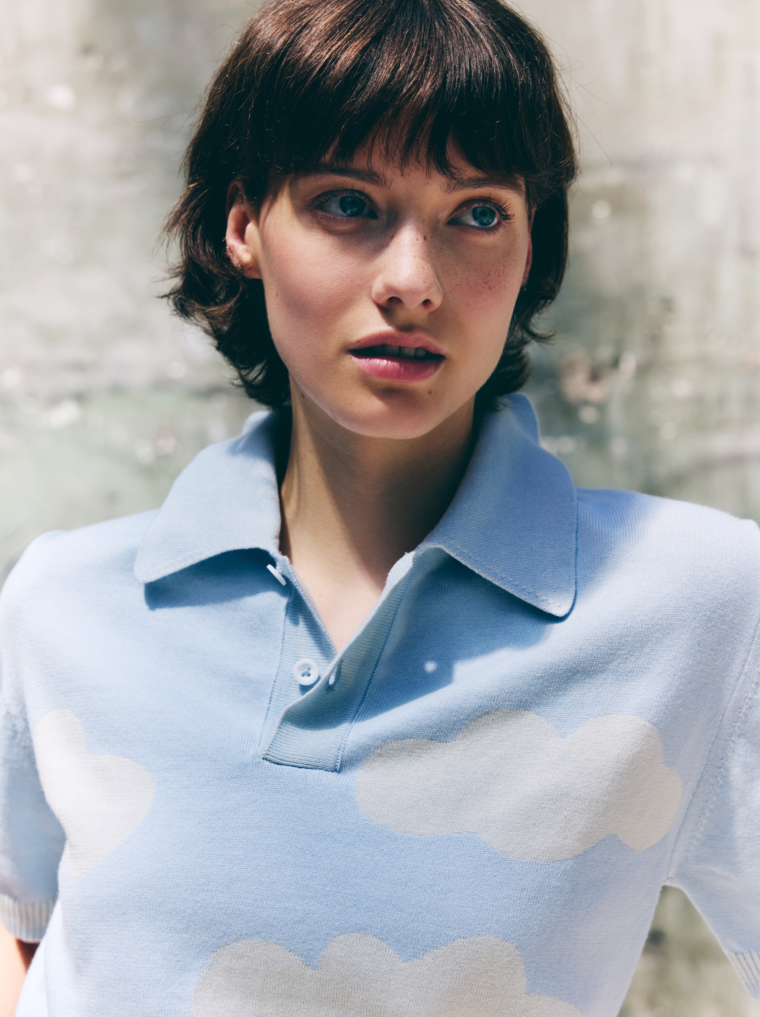 Polo unisex Nubes Cielo