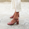 Zapatos De Tacón Margot 6 Berry - Rosa Oscuro