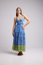 Vestido Largo - María - Azul