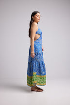 Vestido Largo - María - Azul
