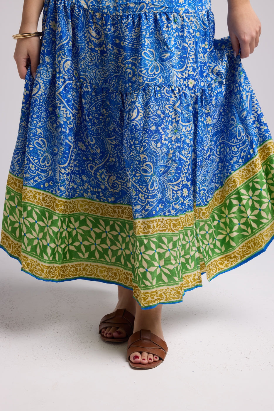 Vestido Largo - María - Azul