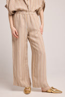 Mariana Trousers - Sky Blue Stripe