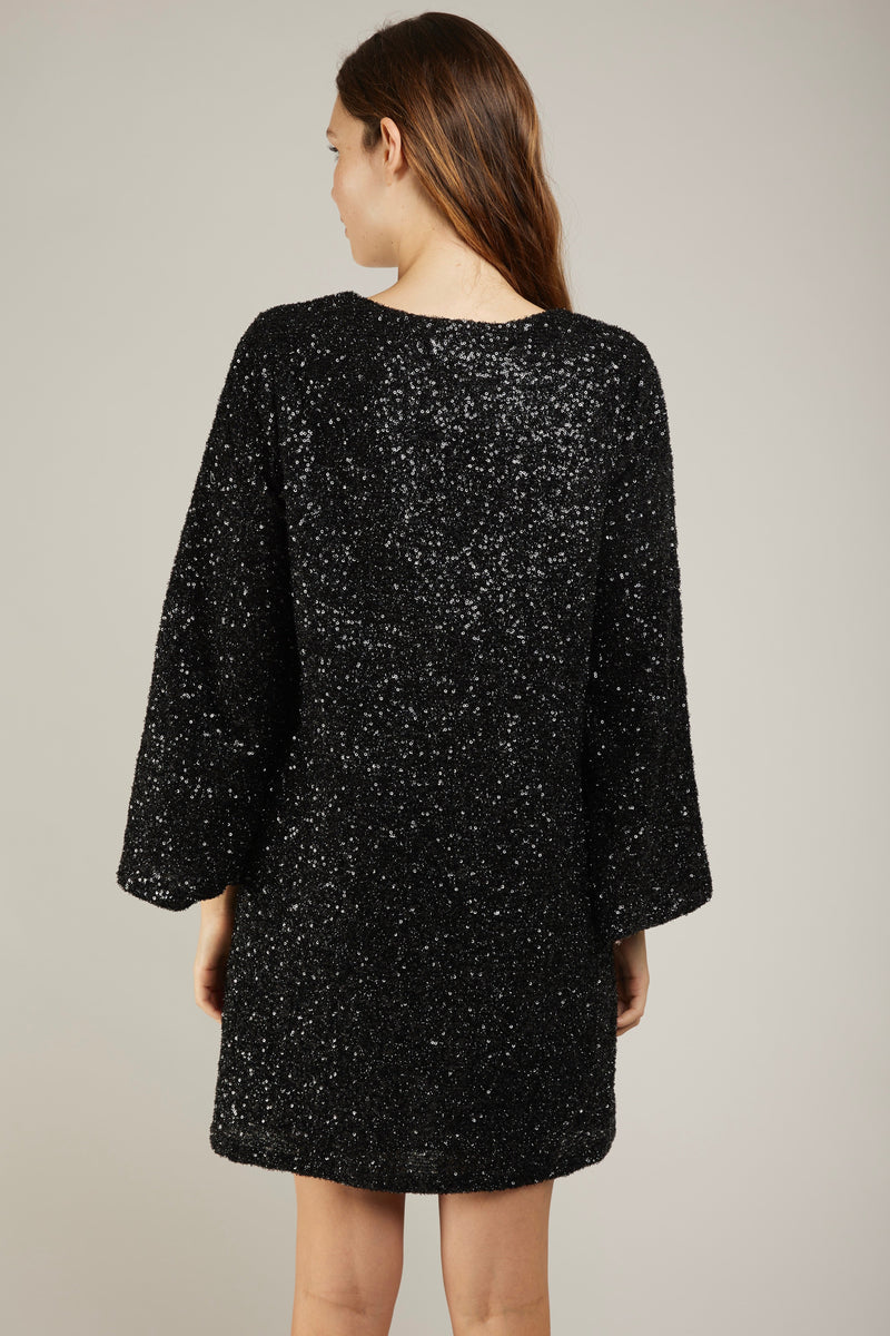 ROBE COURTE NOIR - Andy & Lucy