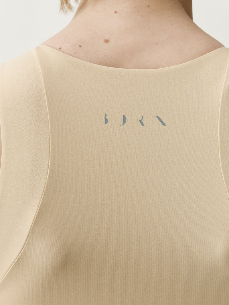 Top Marina - Straw - Femme