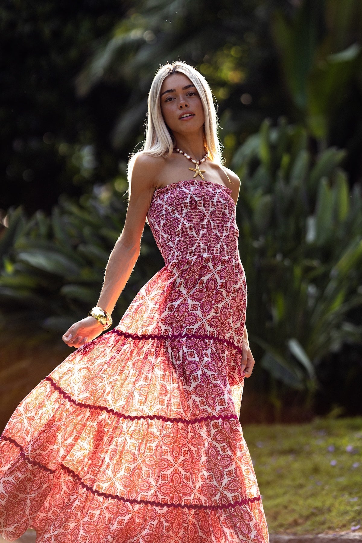 Vestido Tisha - Red Lotus