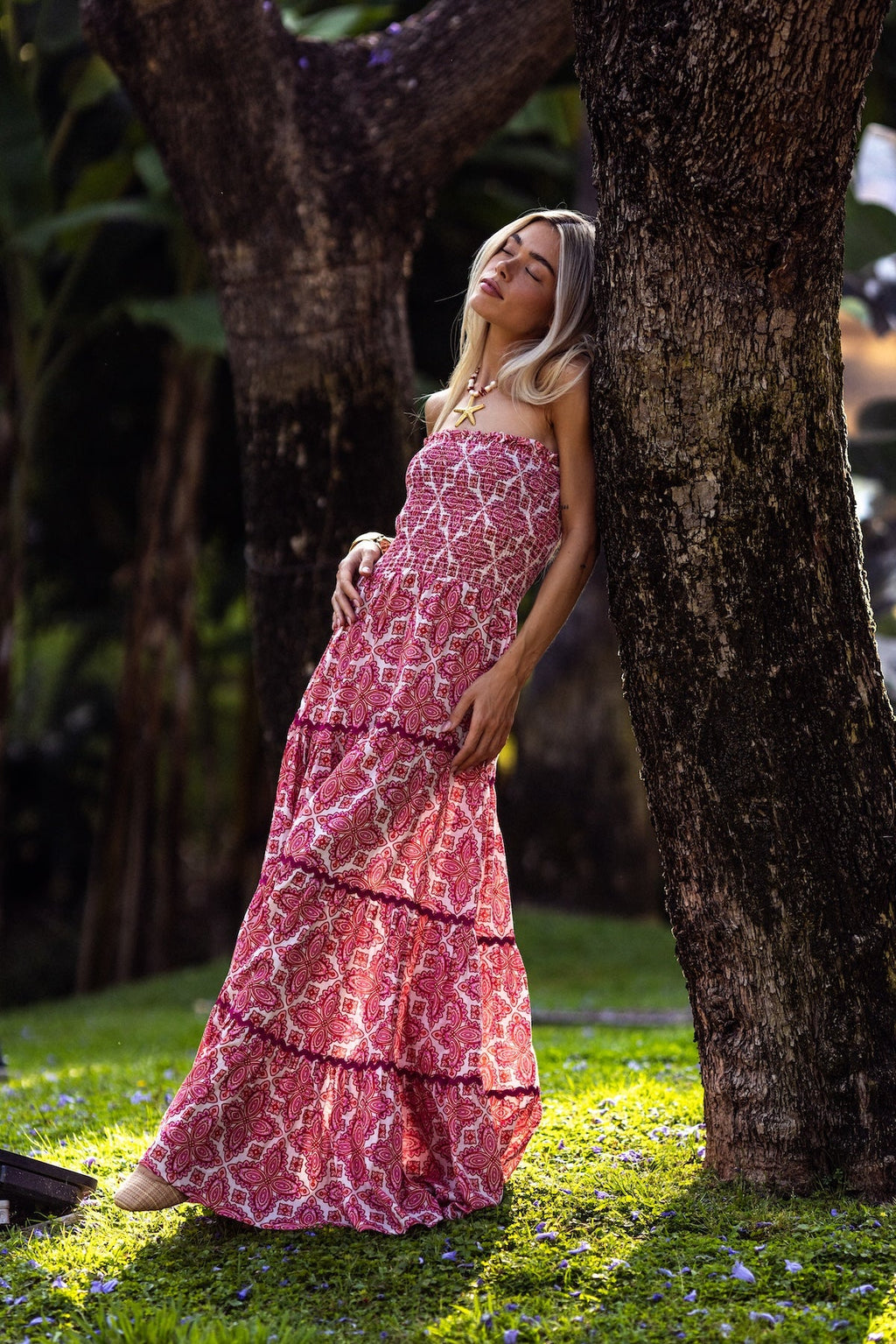 Vestido Tisha - Red Lotus