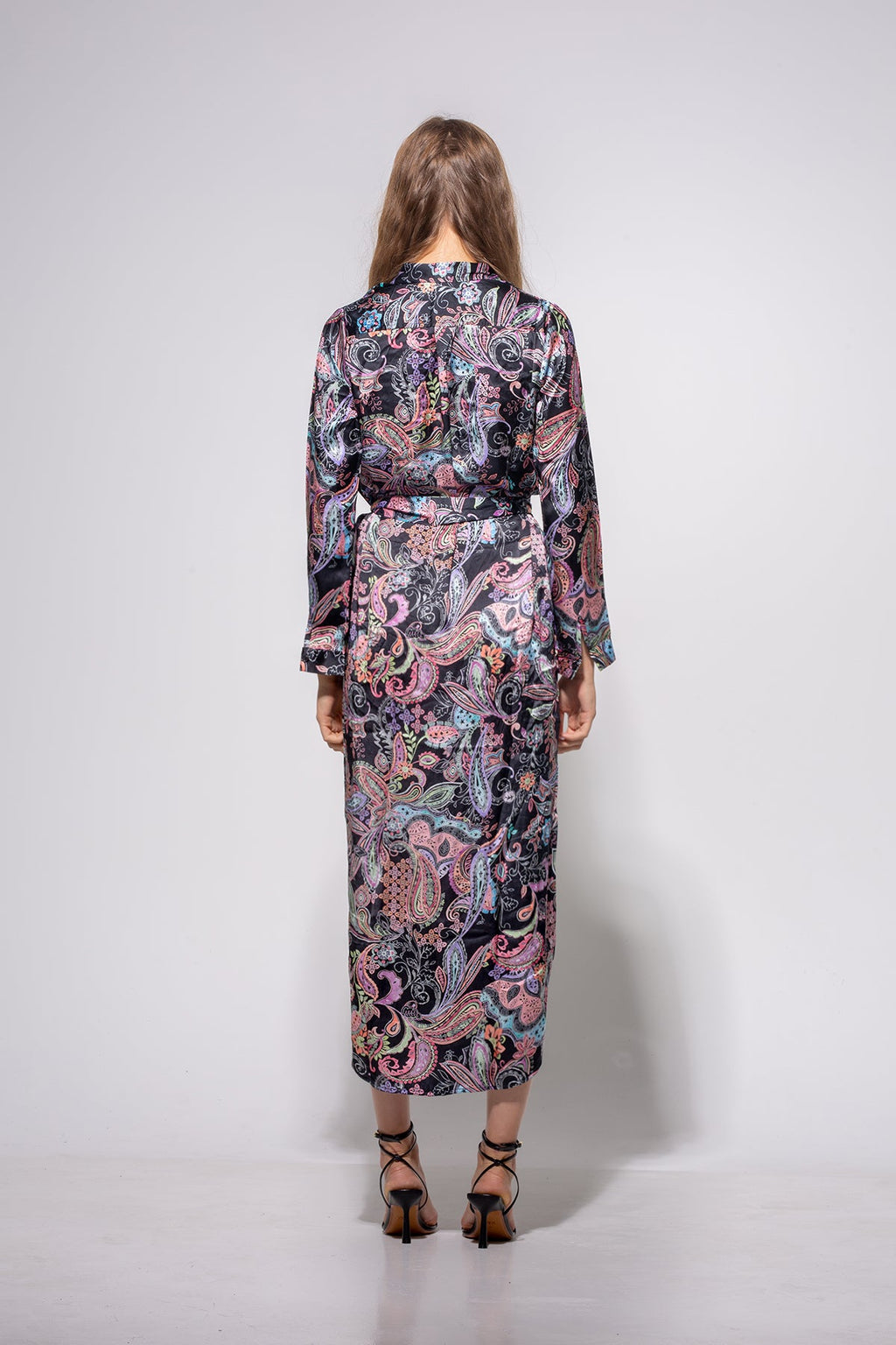 Robe Eloise - Black Rainbow