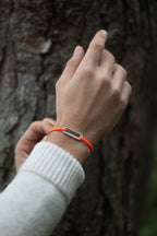 Bracelet Marnage - Orange Fluo