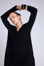 Robe Col V Marni - Noir