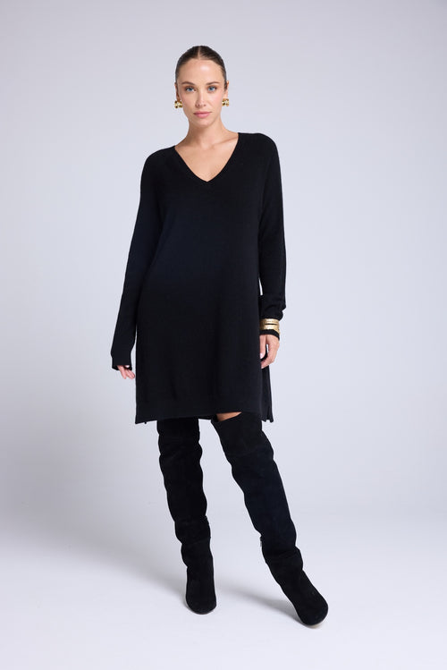Robe Col V Marni - Noir