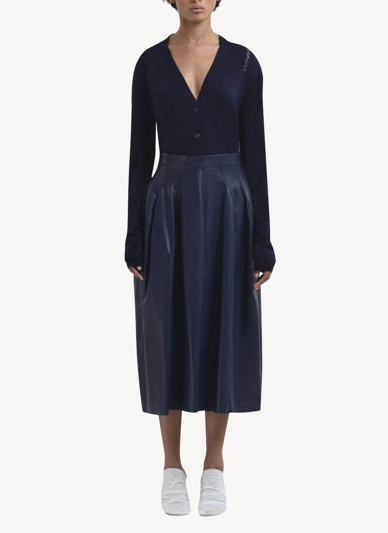 Marni - Leather Sk - 00B81 - Femme