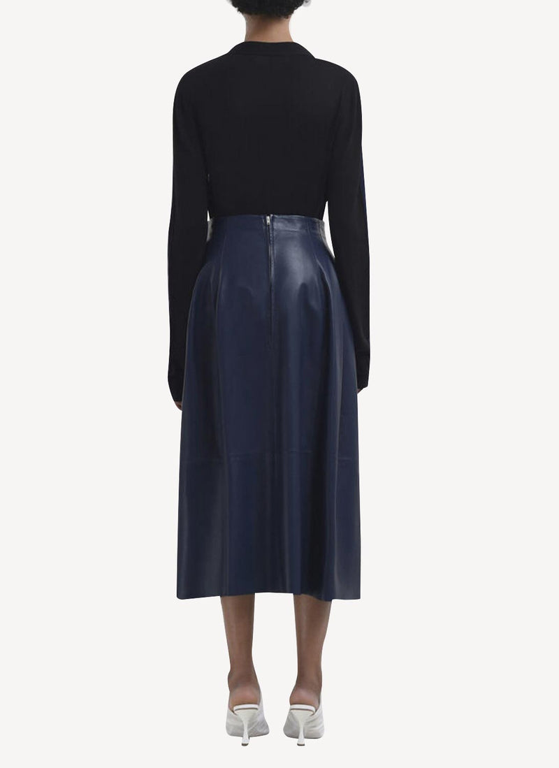 Marni - Leather Sk - 00B81 - Femme