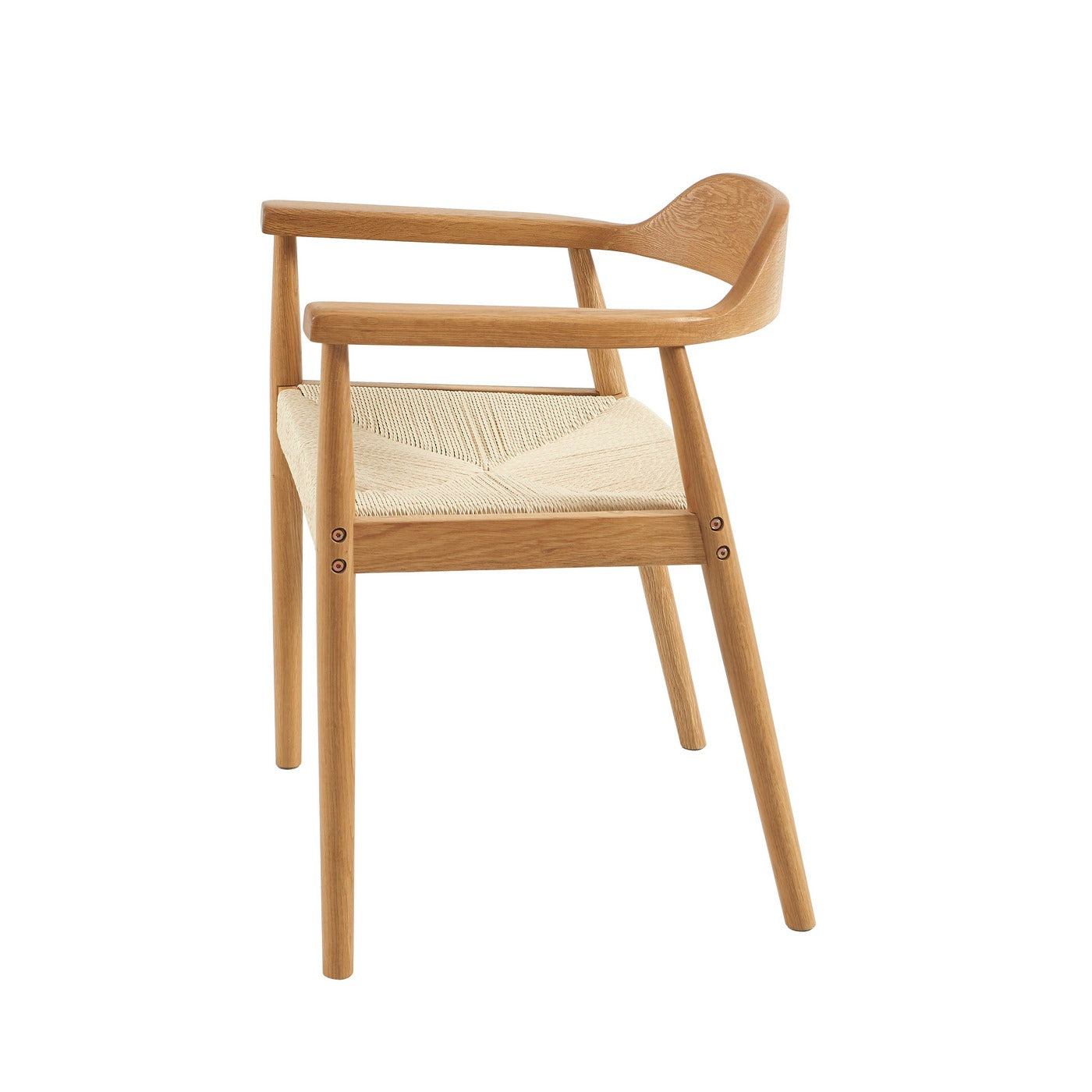 Martie - Chairs - Solid Oak And Rope