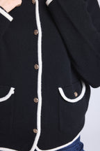 Chaqueta Bijoux Martina - Negro y Blanco - Mujer