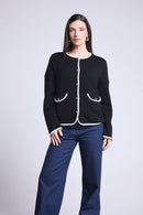 Bijoux Martina Jacket - Black And White - Women