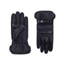 Gants Marvin Cuir Doublés Alpaga - Noir Tactile/Navy/Cuffbleu - Homme