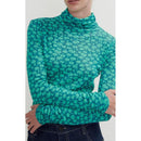 Camiseta ajustada de cuello alto - Jojo - Mujer