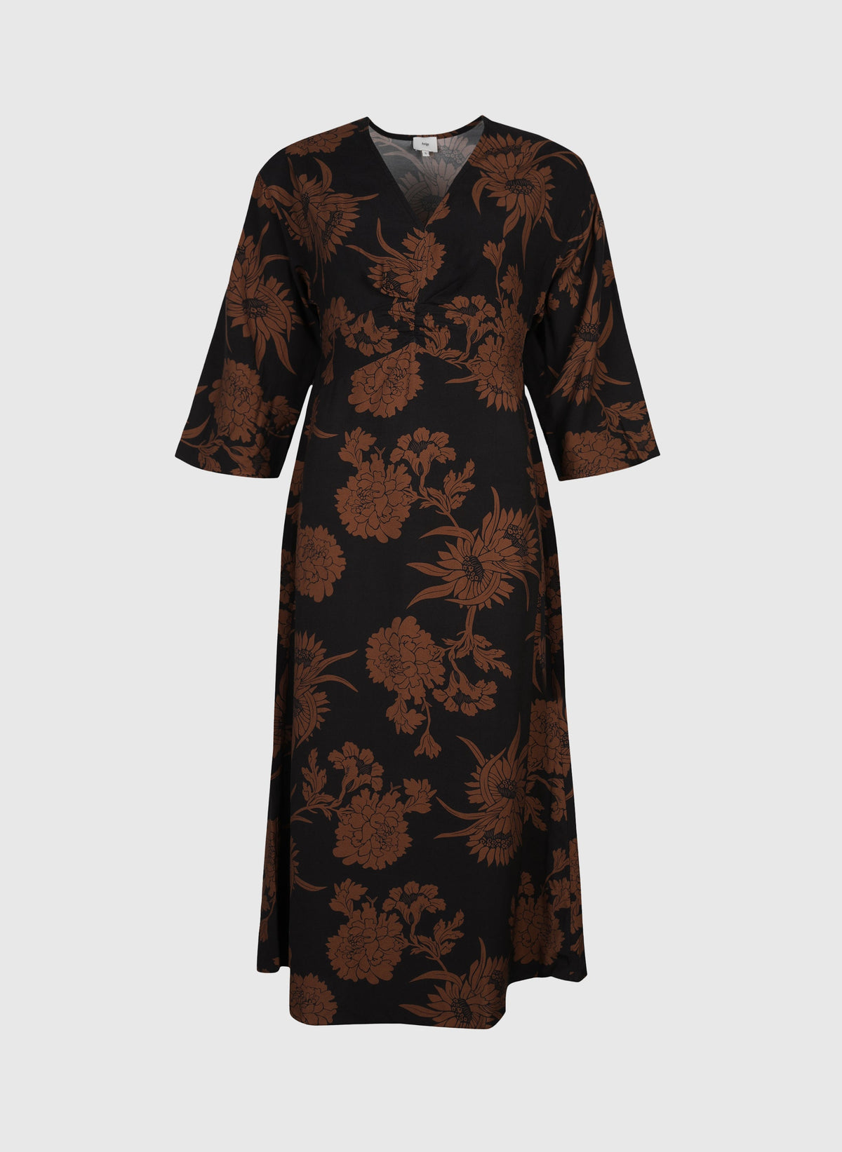 Robe Midi Masamy Floflo Caramel