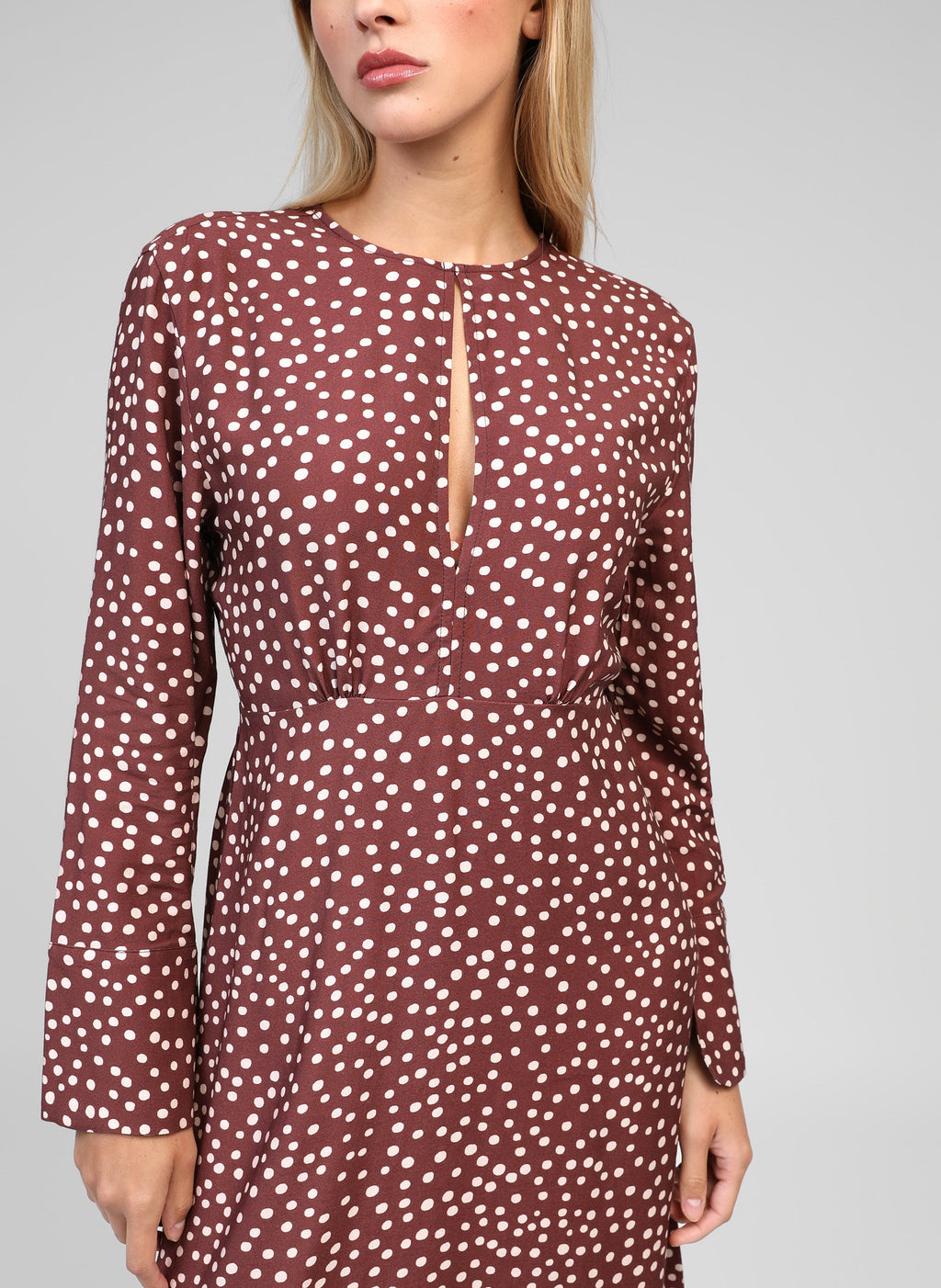 Robe Midi Maselma Jakaranda Choco