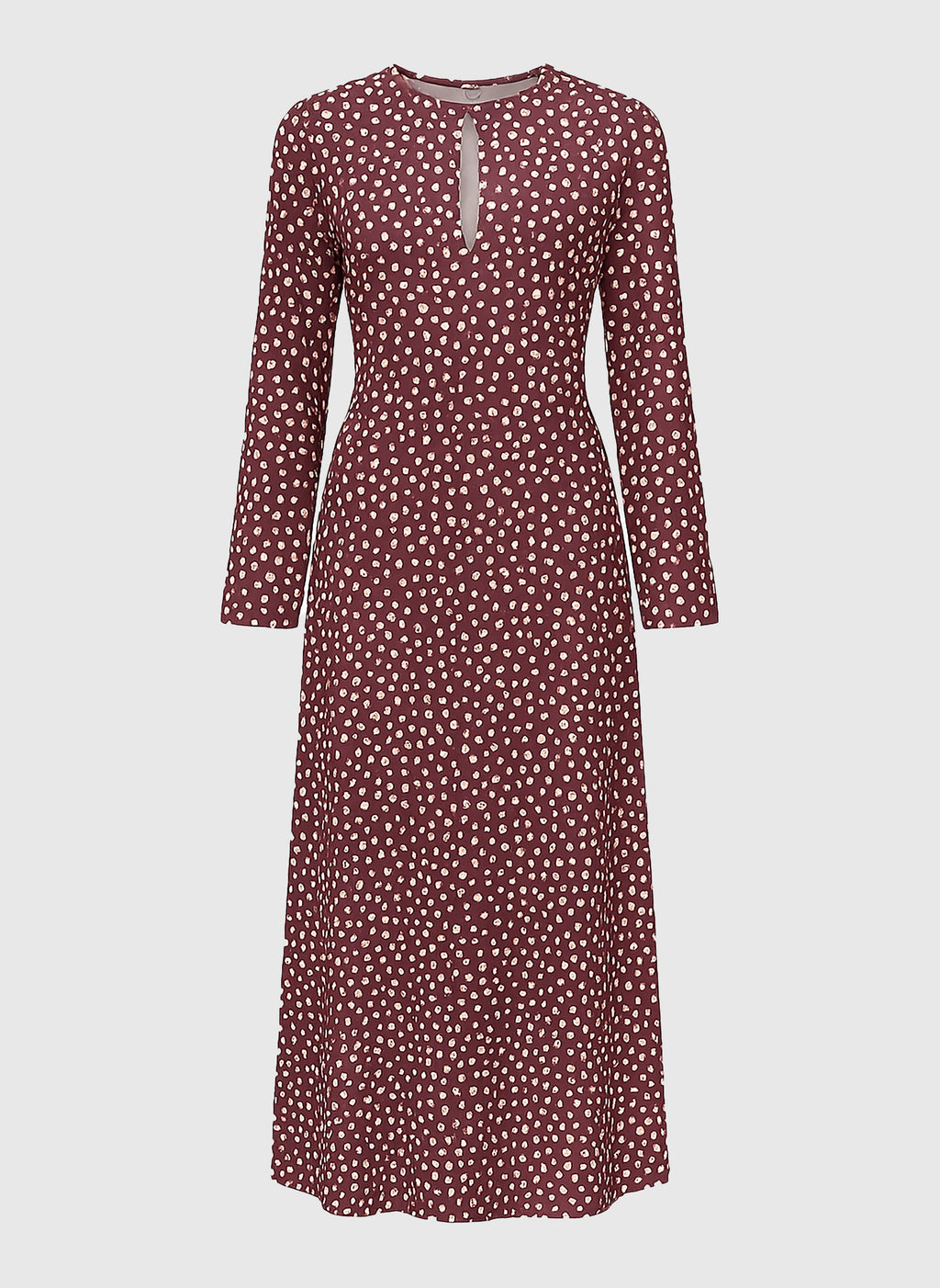Robe Midi Maselma Jakaranda Choco