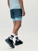 Mashu Stormy Grey/Blue Chalk Shorts - Men's