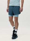 Mashu Stormy Grey/Blue Chalk Shorts - Men's