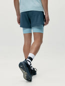 Mashu Stormy Grey/Blue Chalk Shorts - Men's