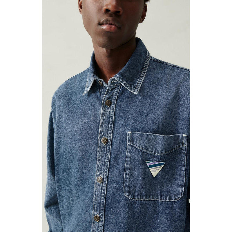 Camisa con cuello abotonado - Piedra - Hombre