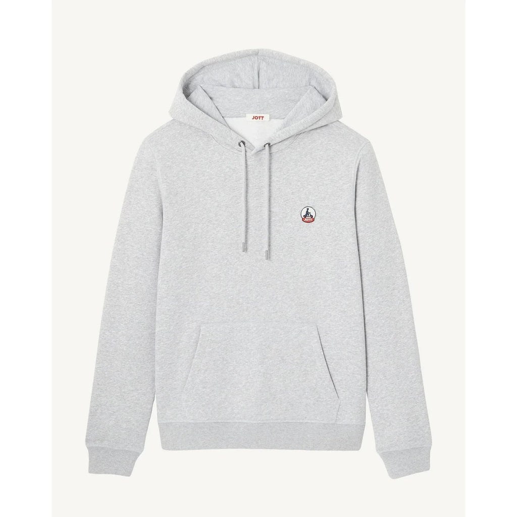Mataro Hooded Sweatshirt - Melange Grey - Men