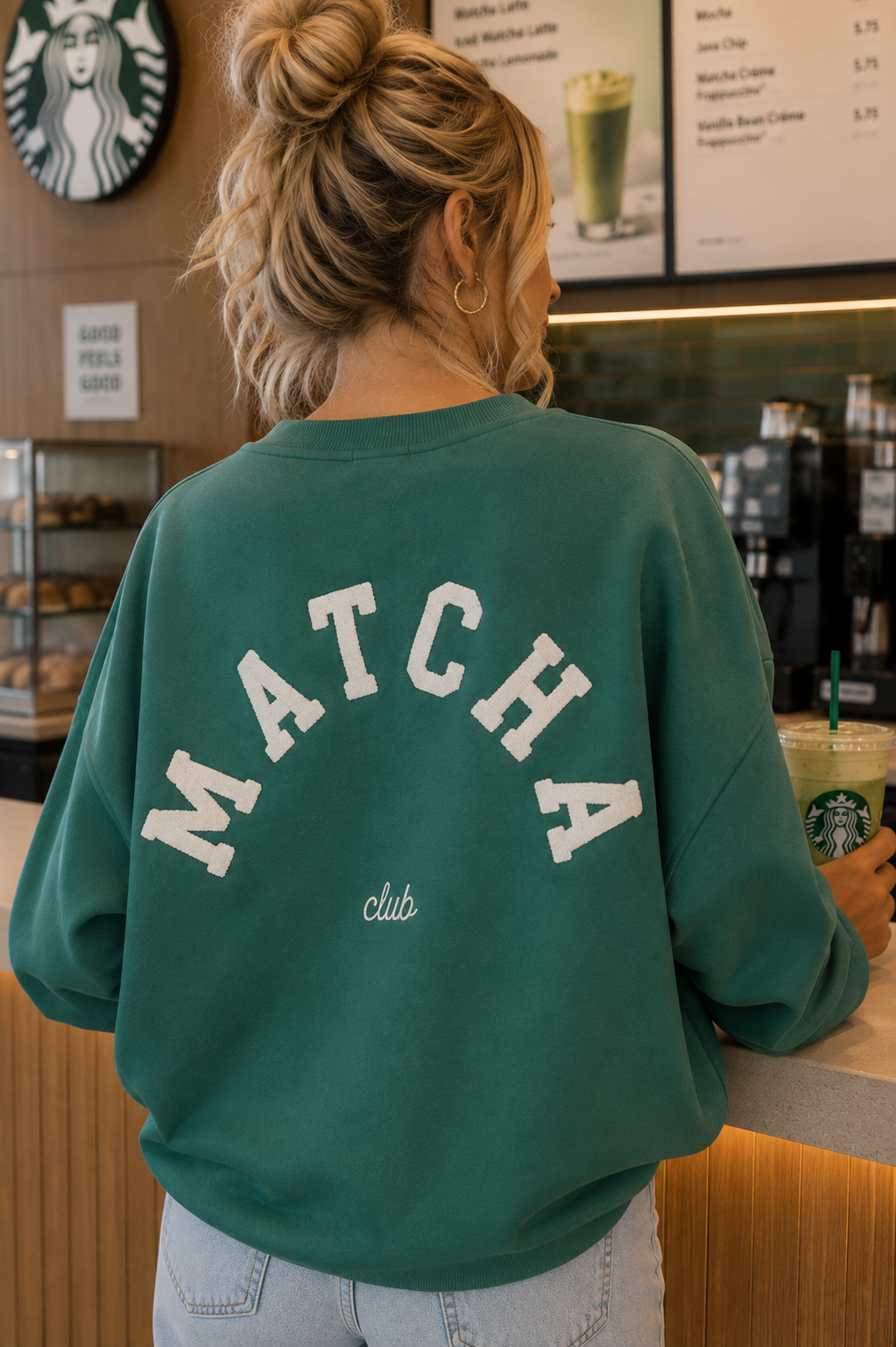 Matcha Sweatshirt - Green