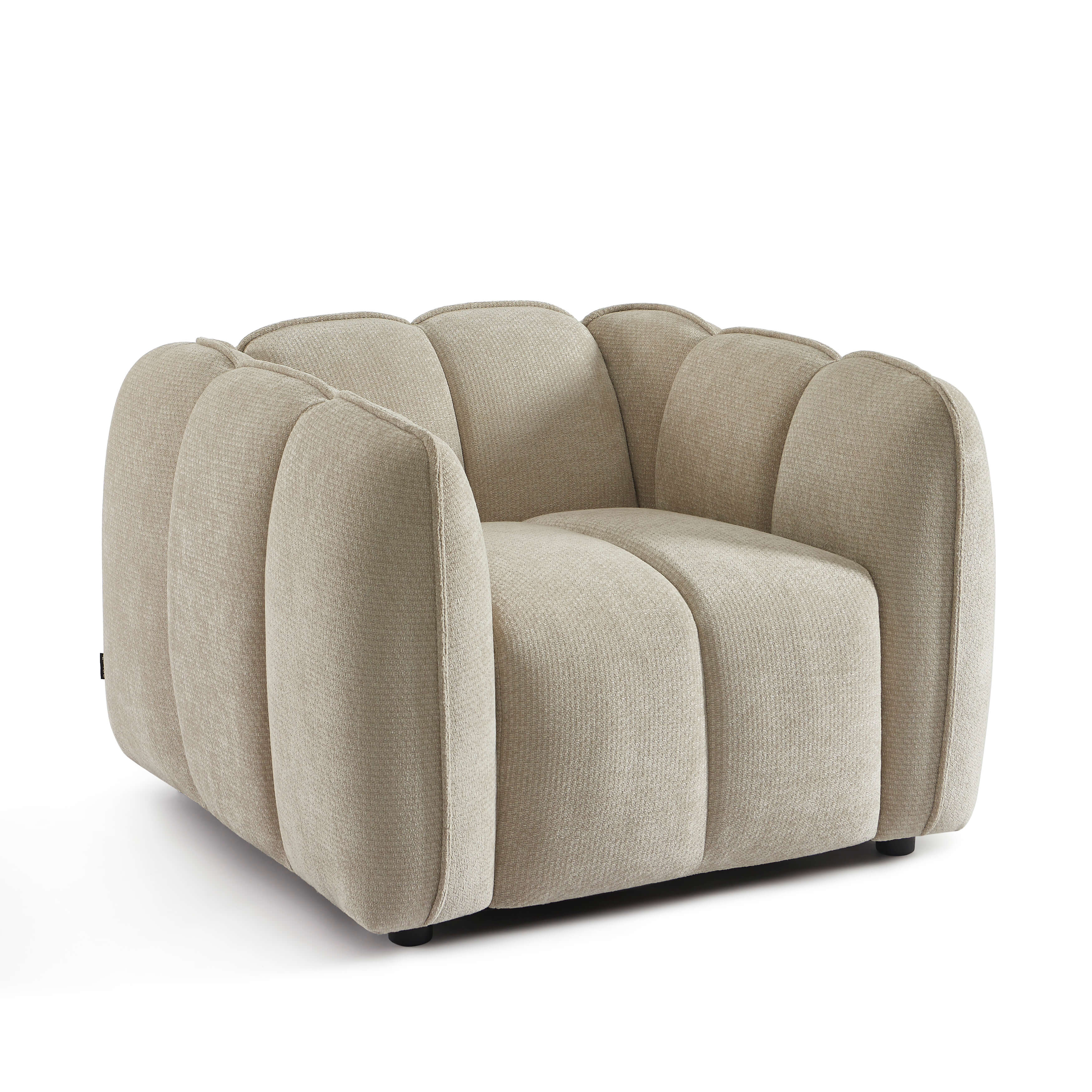 Matilda - Sillón - Tejido Chenilla - Beige