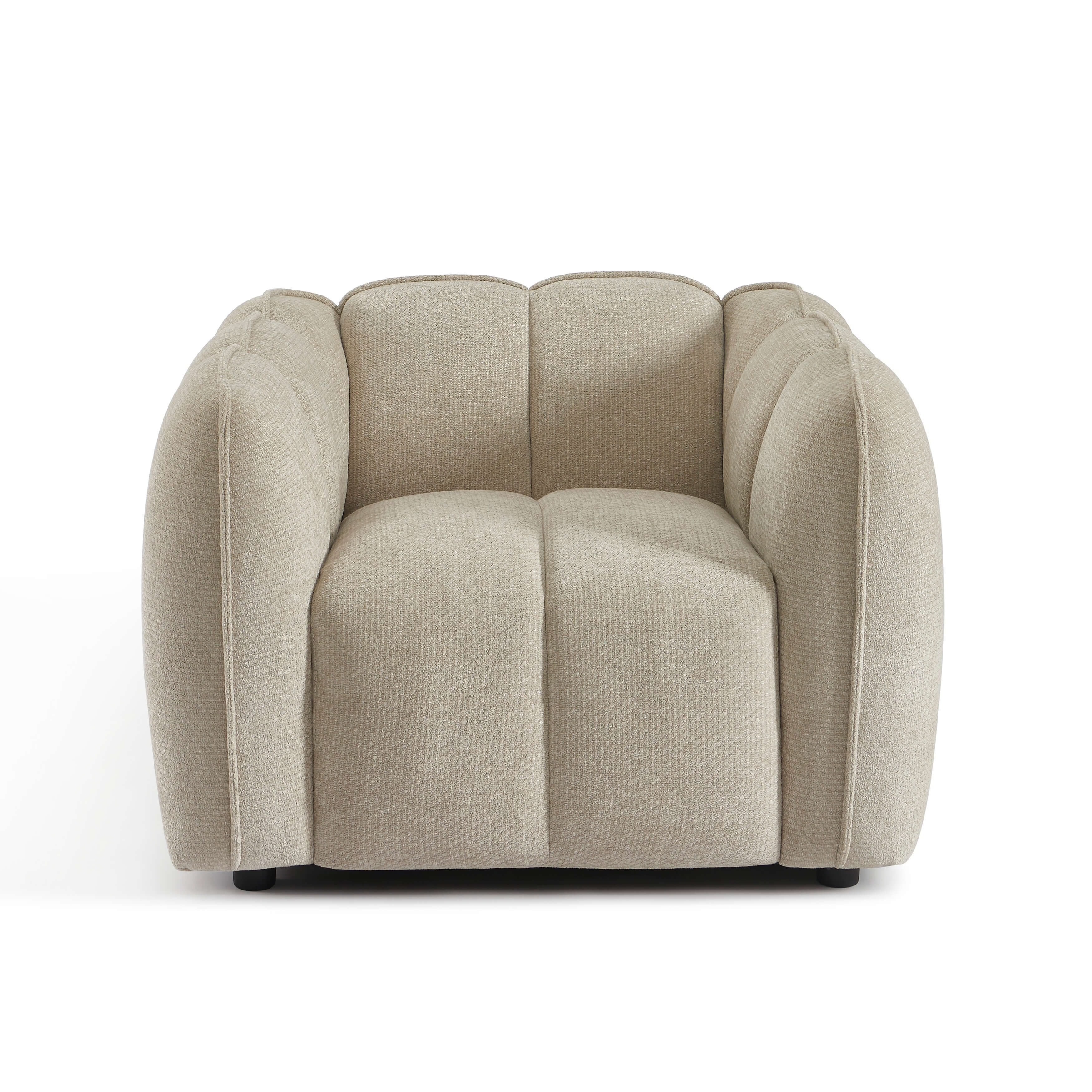 Matilda - Sillón - Tejido Chenilla - Beige