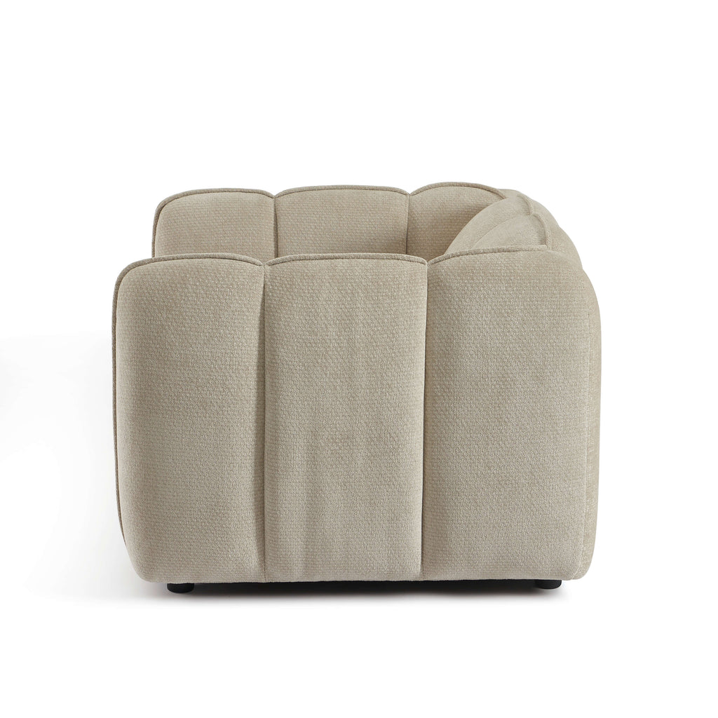 Matilda - Sillón - Tejido Chenilla - Beige