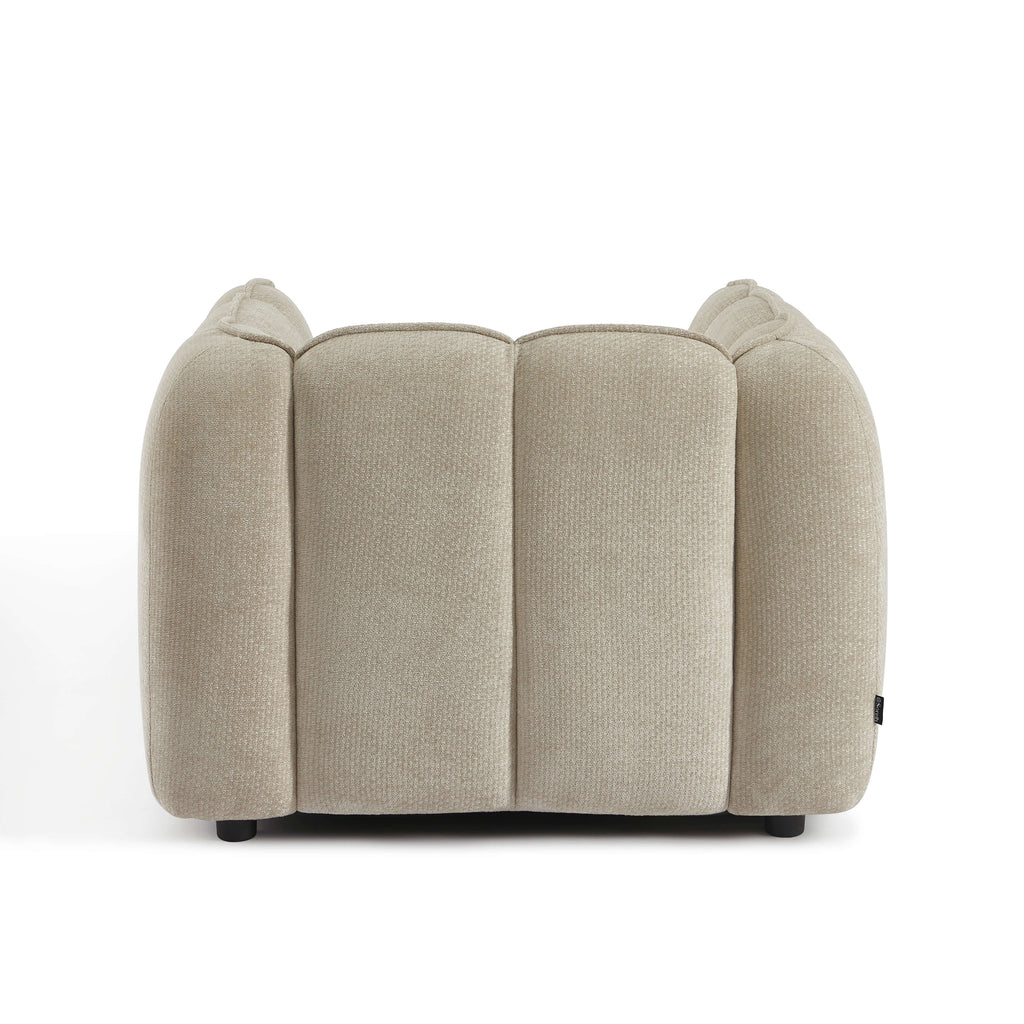 Matilda - Sillón - Tejido Chenilla - Beige