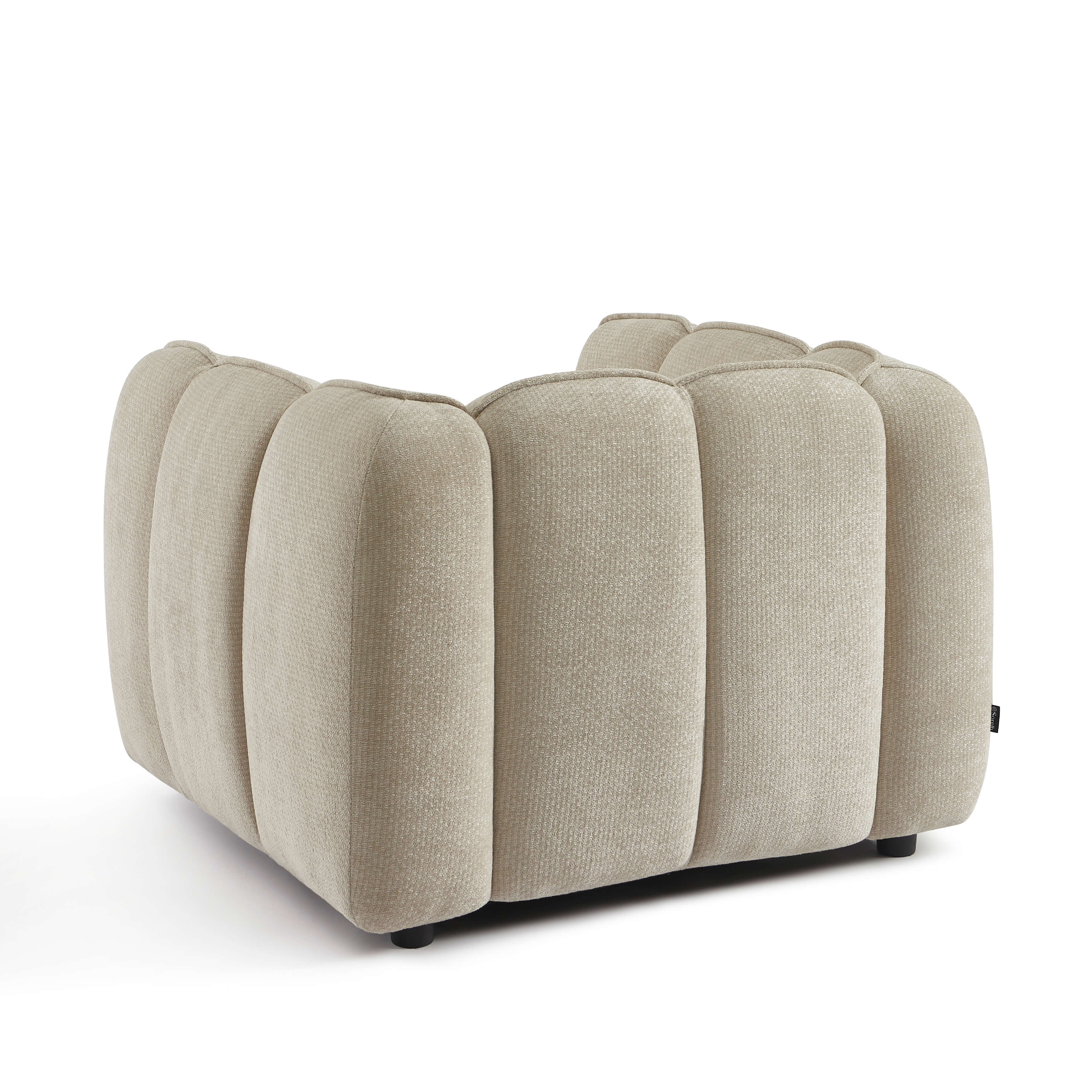 Matilda - Sillón - Tejido Chenilla - Beige