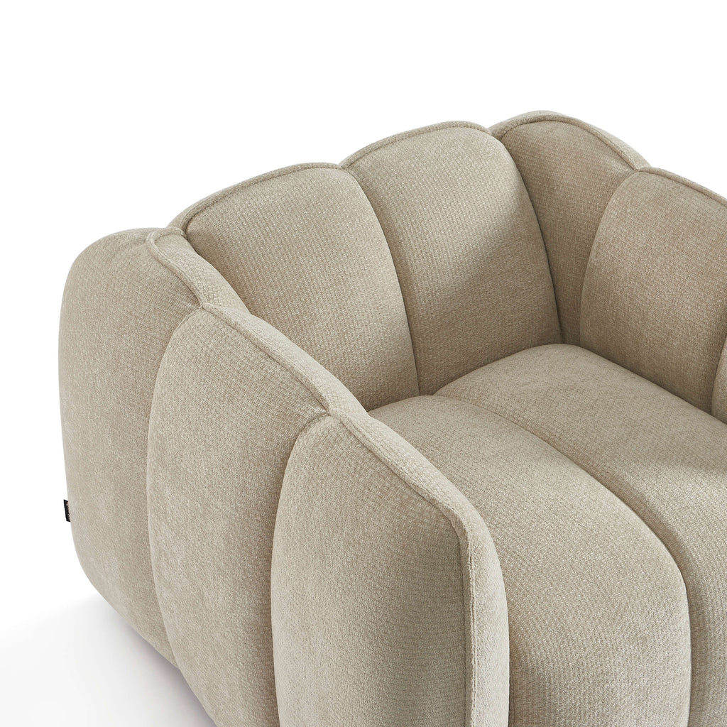 Matilda - Sillón - Tejido Chenilla - Beige