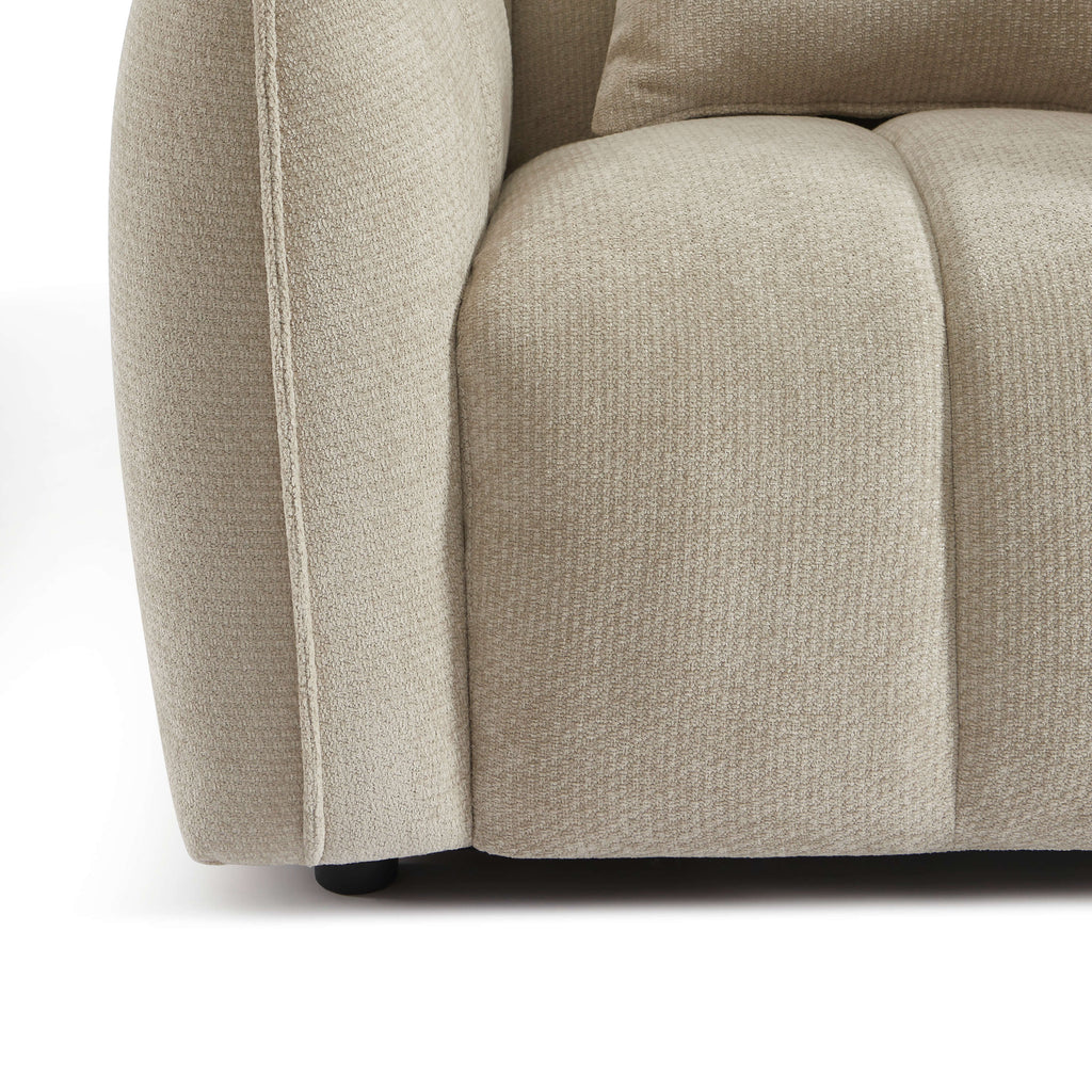 Matilda - Sillón - Tejido Chenilla - Beige