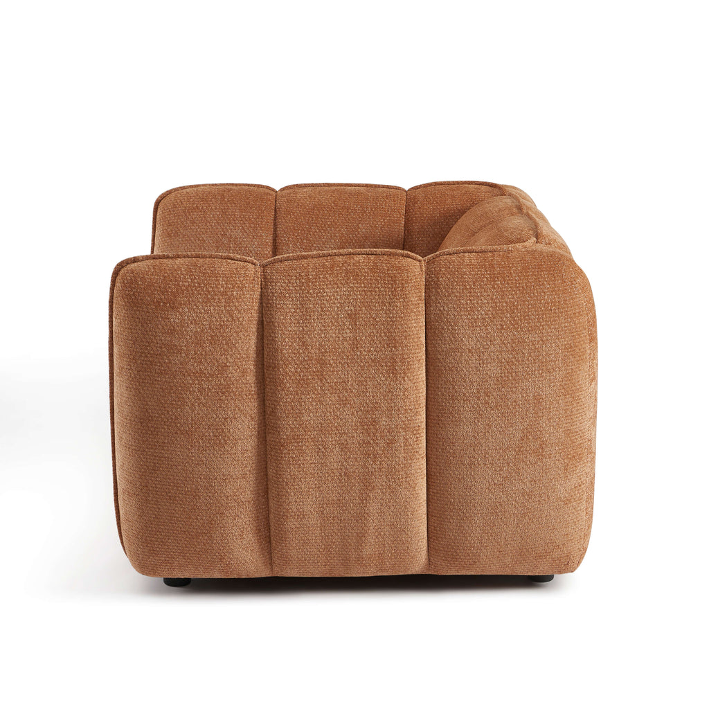 Matilda - Sillón - Tela Chenilla - Terracotta
