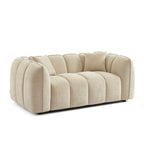 Matilda - Sofá 2 Plazas - Tejido Chenilla - Beige