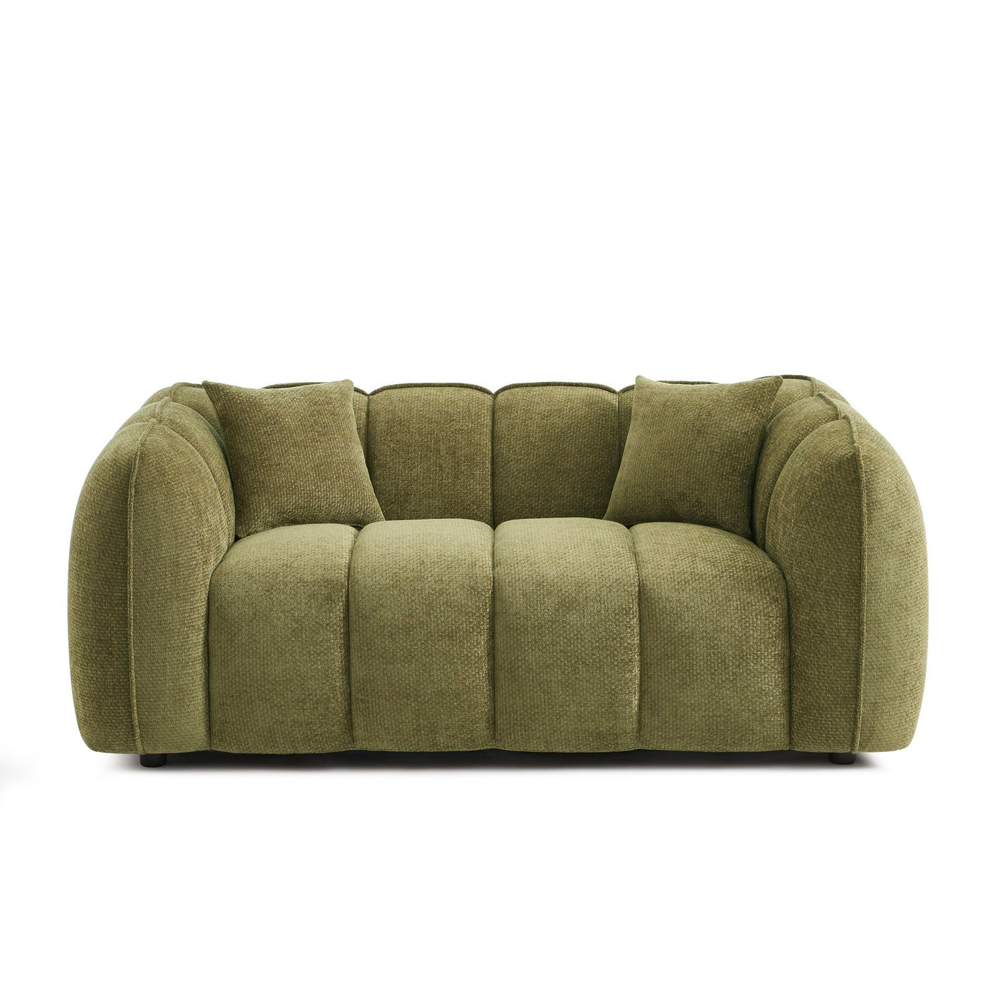 Matilda - Sofa - Chenille Fabric - Green