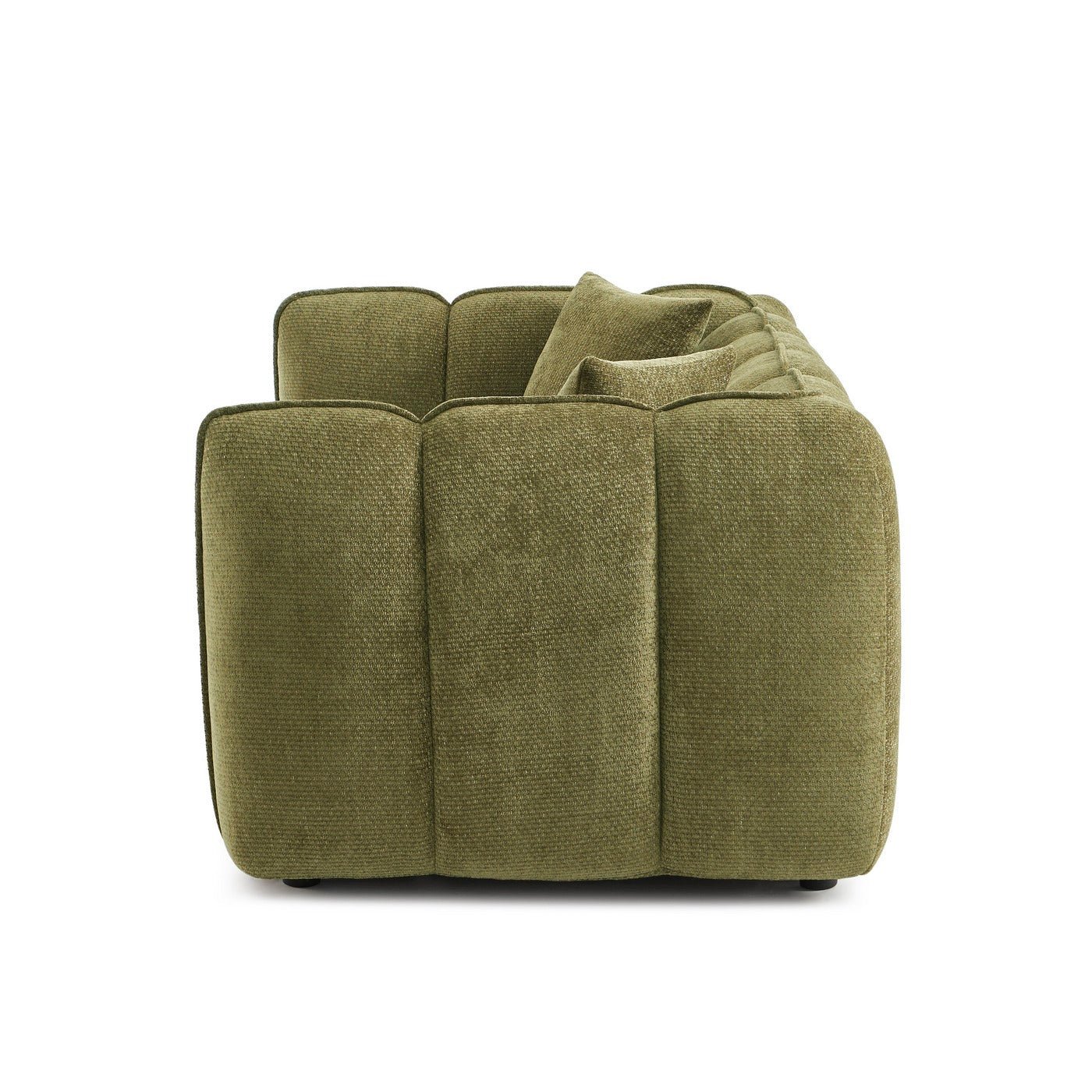 Matilda - Sofa - Chenille Fabric - Green
