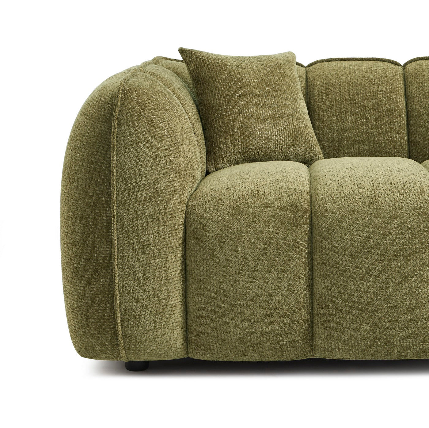 Matilda - Sofa - Chenille Fabric - Green