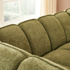 Matilda - Sofa - Chenille Fabric - Green