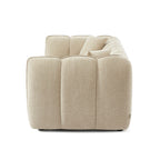 Matilda - 3-Seater Sofa - Chenille Fabric - Beige