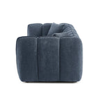 Matilda - 3-Seater Sofa - Chenille Fabric - Blue